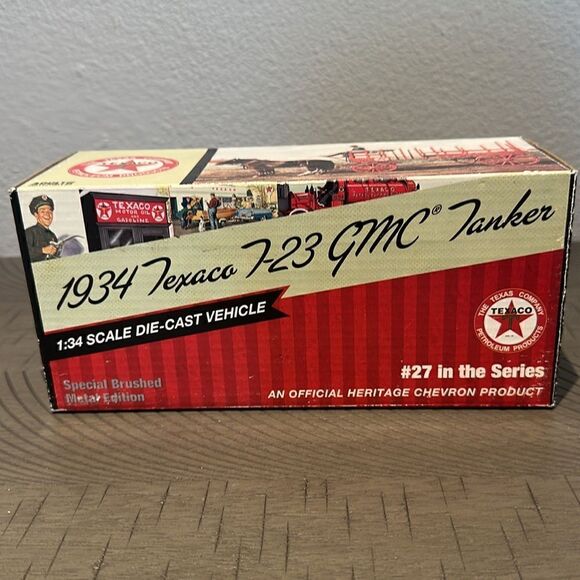 1934 Texaco 7-23 GMC Tanker.  New in Box - Picture 7 of 7